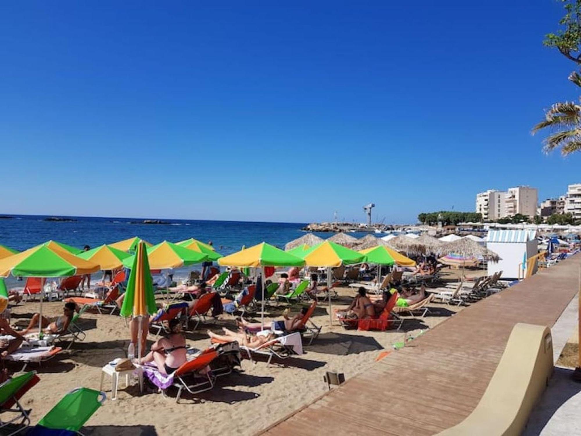 Sun Beach Apartments In Chania 09 11 ภายนอก รูปภาพ